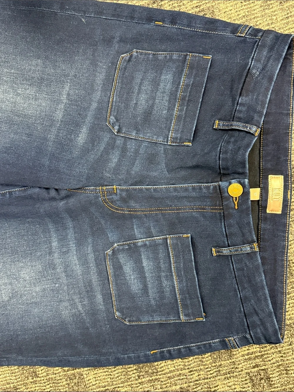 KUT From The Kloth Meg High Rise Wide Leg Jeans Size 12